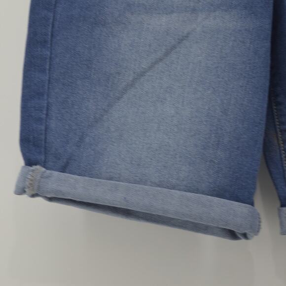 CopperFlash Mid Rise Bermuda Blue Jean Shorts Curvy Size 6 - Picture 12 of 15